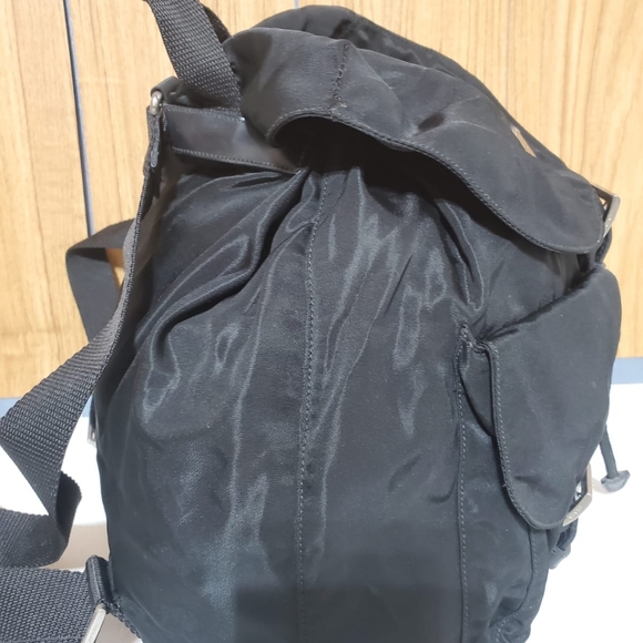 Prada Black Tessuto Nylon Backpack - Picture 9 of 16